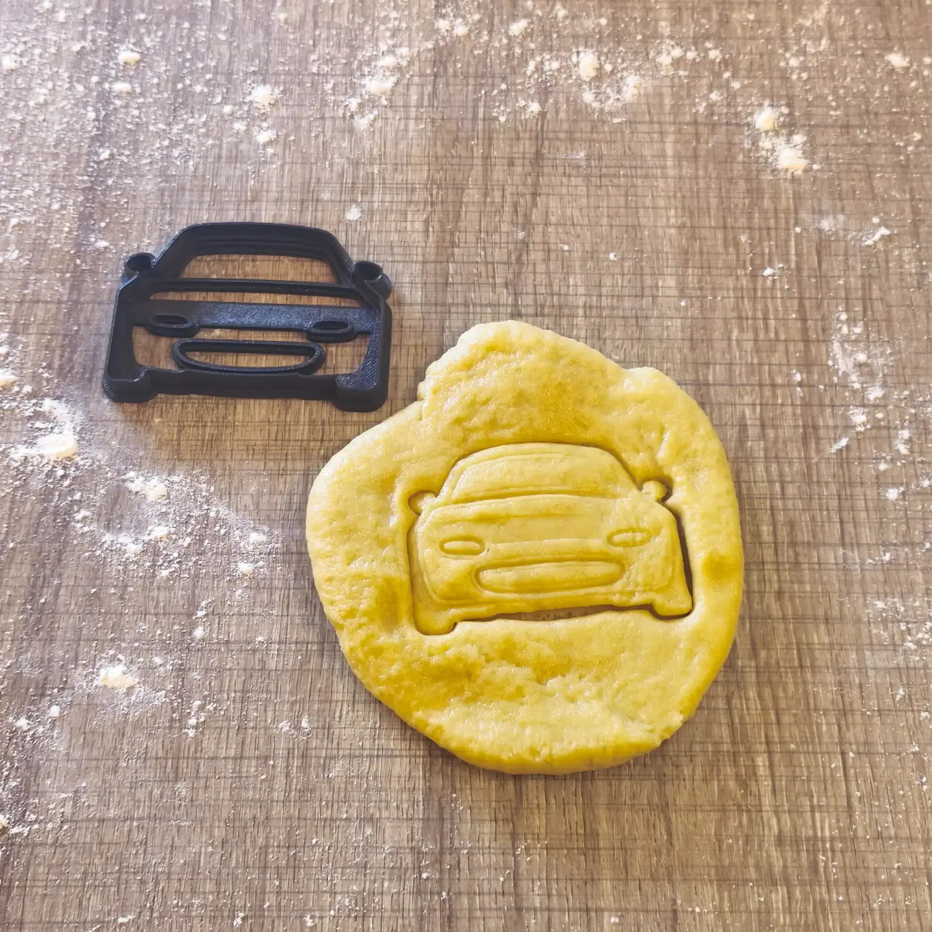 Auto-Vorderansicht Ausstecher Auto-Vorderansicht Ausstecher