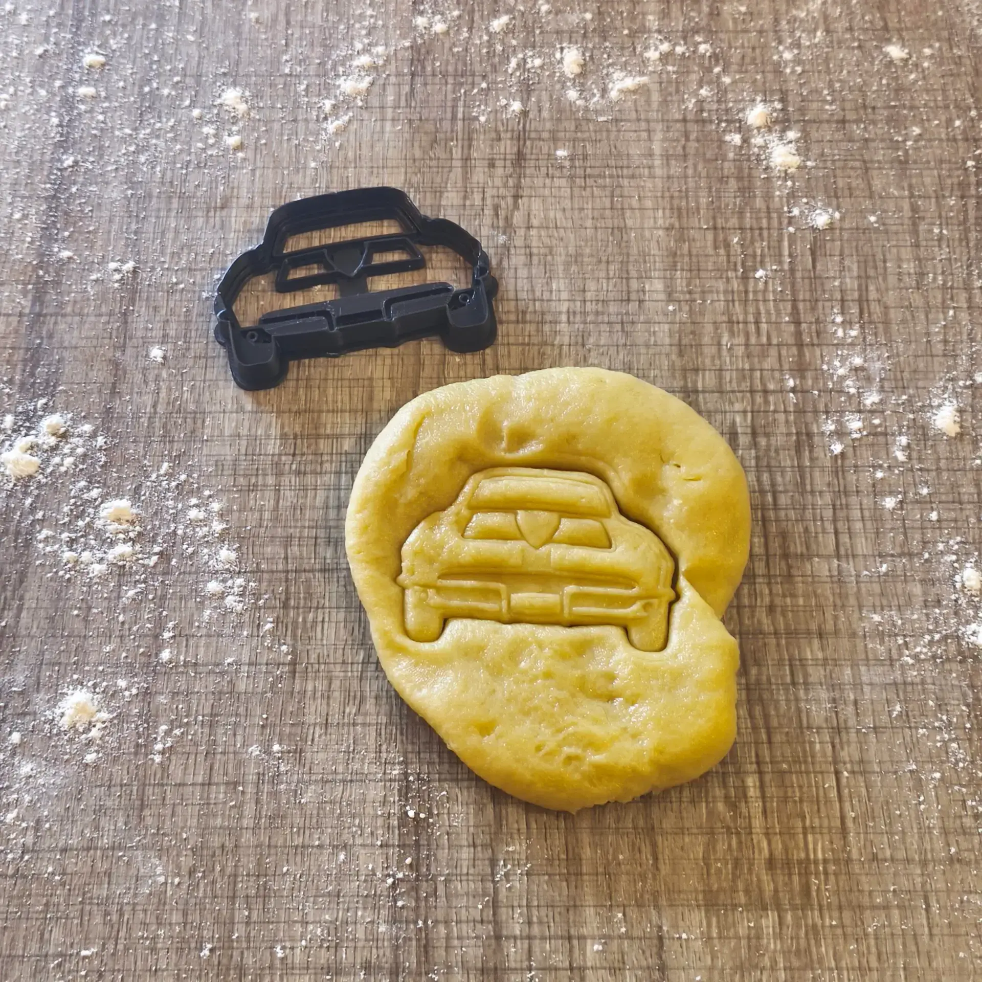 Polizeiauto Ausstecher Polizeiauto Ausstecher