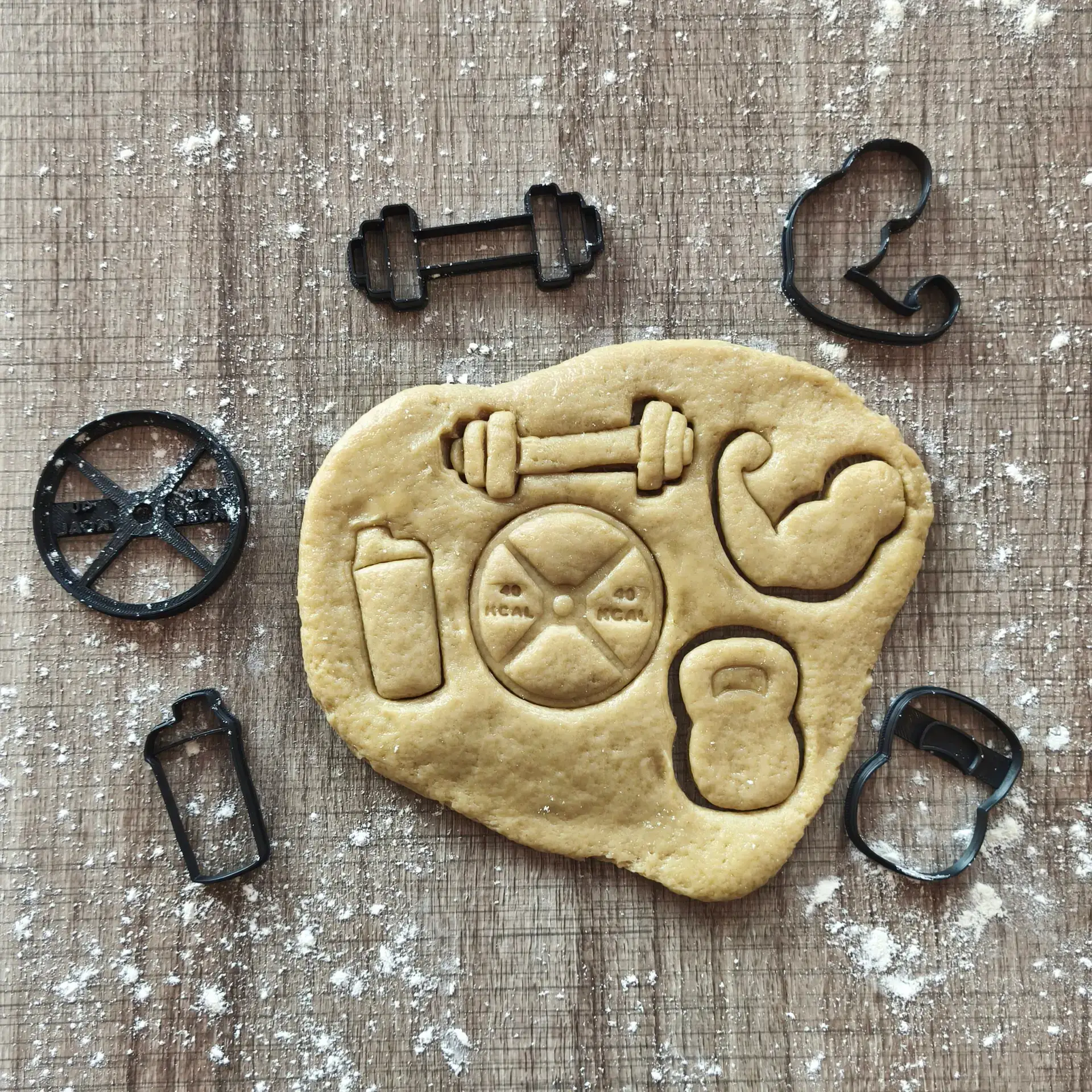 Fitness Plätzchen Ausstecher Fitness Plätzchen Ausstecher