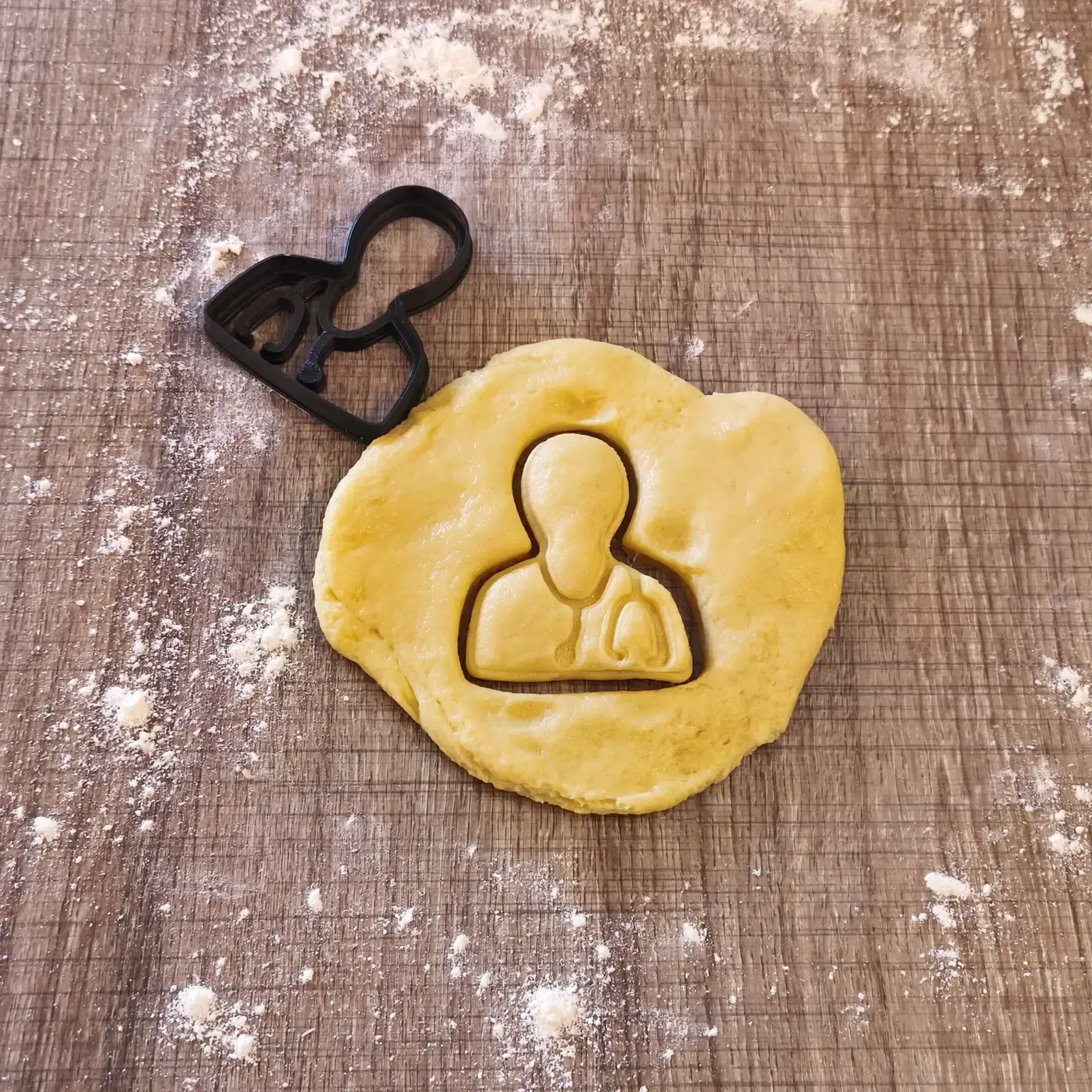 Arzt Ausstecher | Keksform Arztfigur mit Stethoskop – Medizinische Bäckerei-Deko Arzt Ausstecher | Keksform Arztfigur mit Stethoskop – Medizinische Bäckerei-Deko