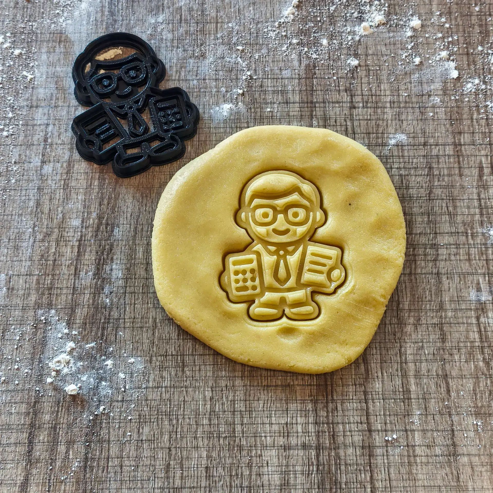 Buchhalter Ausstecher | Präzise Keksform für Backdekoration Buchhalter Ausstecher | Präzise Keksform für Backdekoration