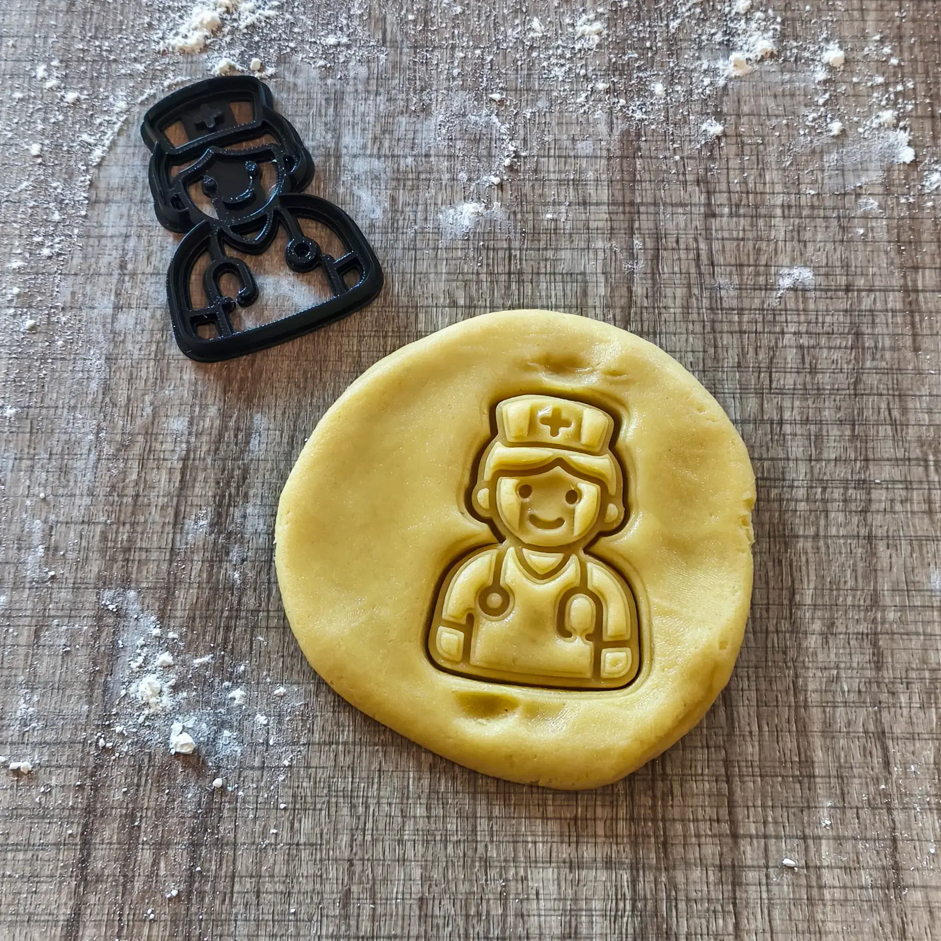 Krankenpflegerin Ausstecher | Niedliche Keksform für Mottopartys