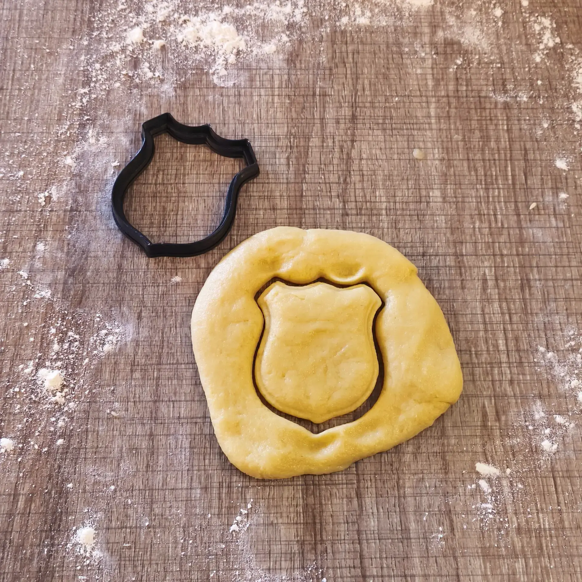 Polizeimarke Ausstecher Polizeimarke Ausstecher