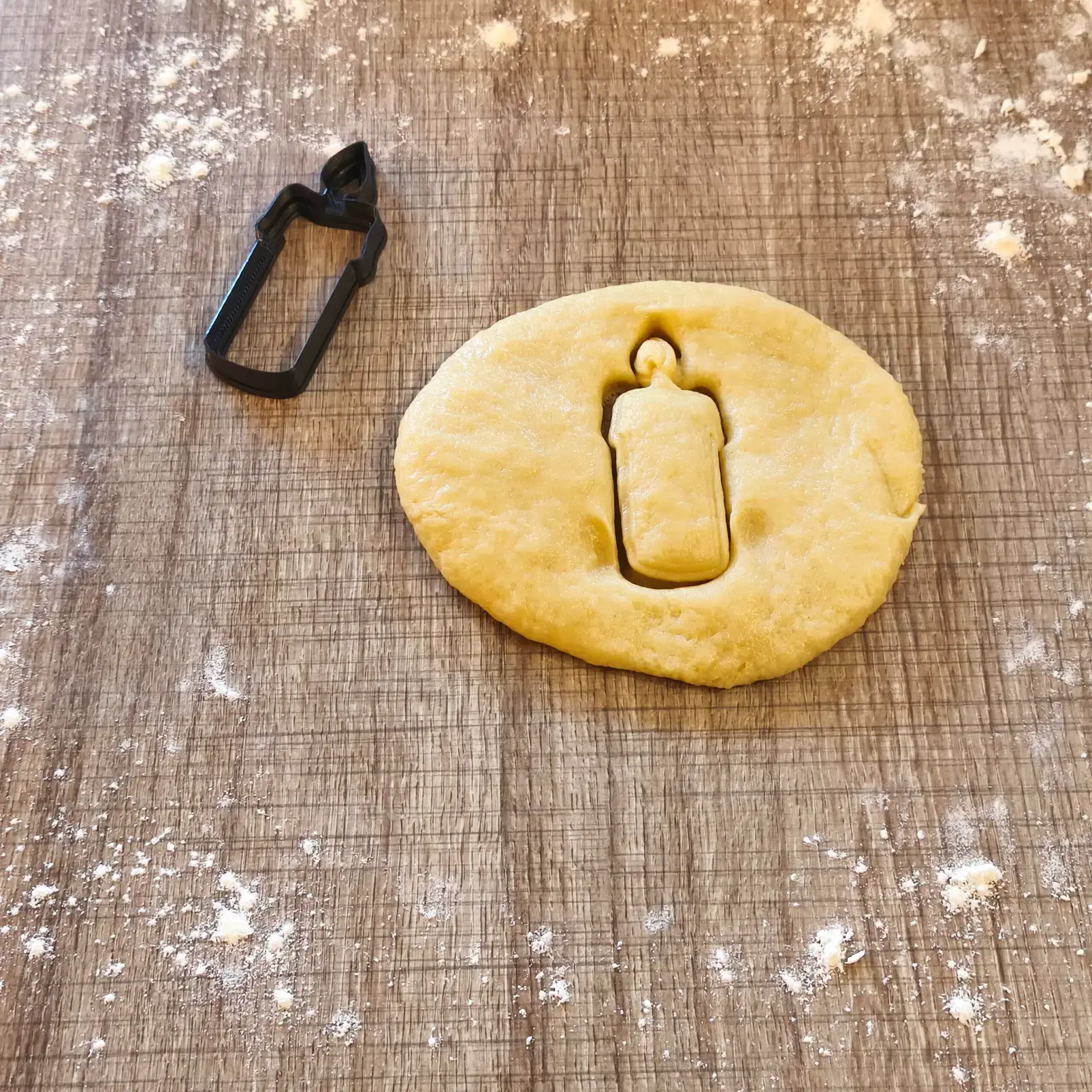 Babyflasche Ausstecher