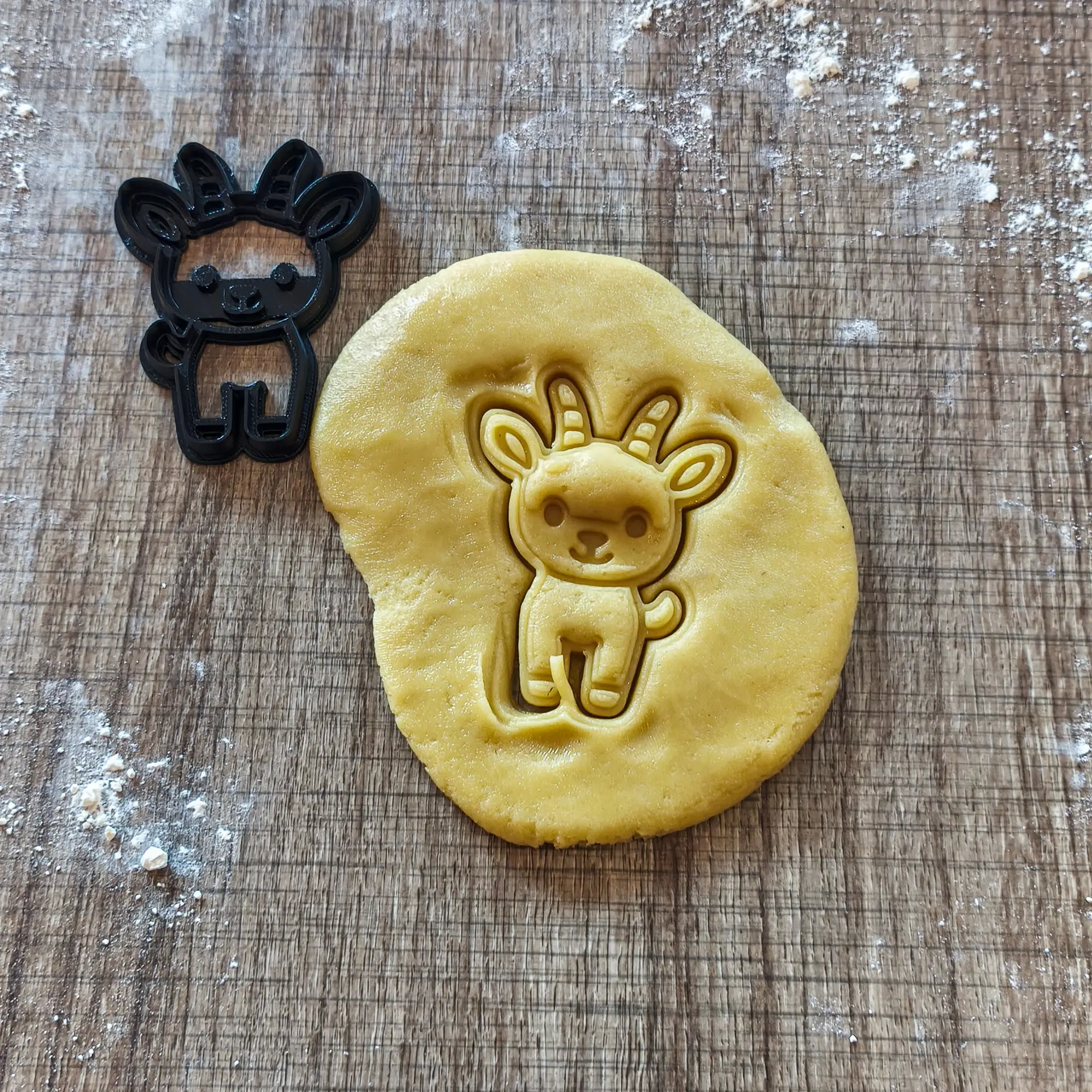 Steinbock Ausstecher | Süße Keksform für Plätzchen & Fondant Steinbock Ausstecher | Süße Keksform für Plätzchen & Fondant