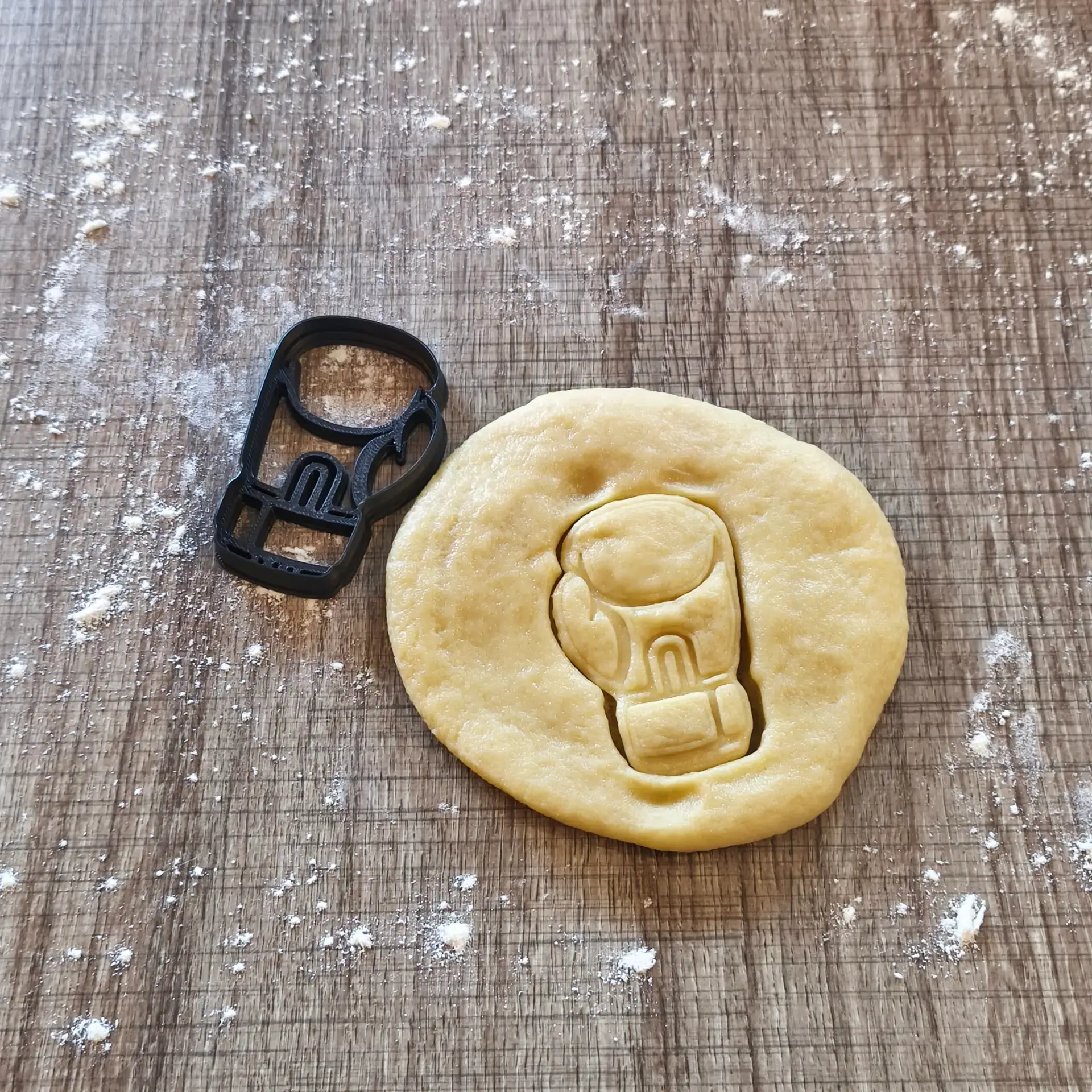 Boxhandschuh Ausstecher