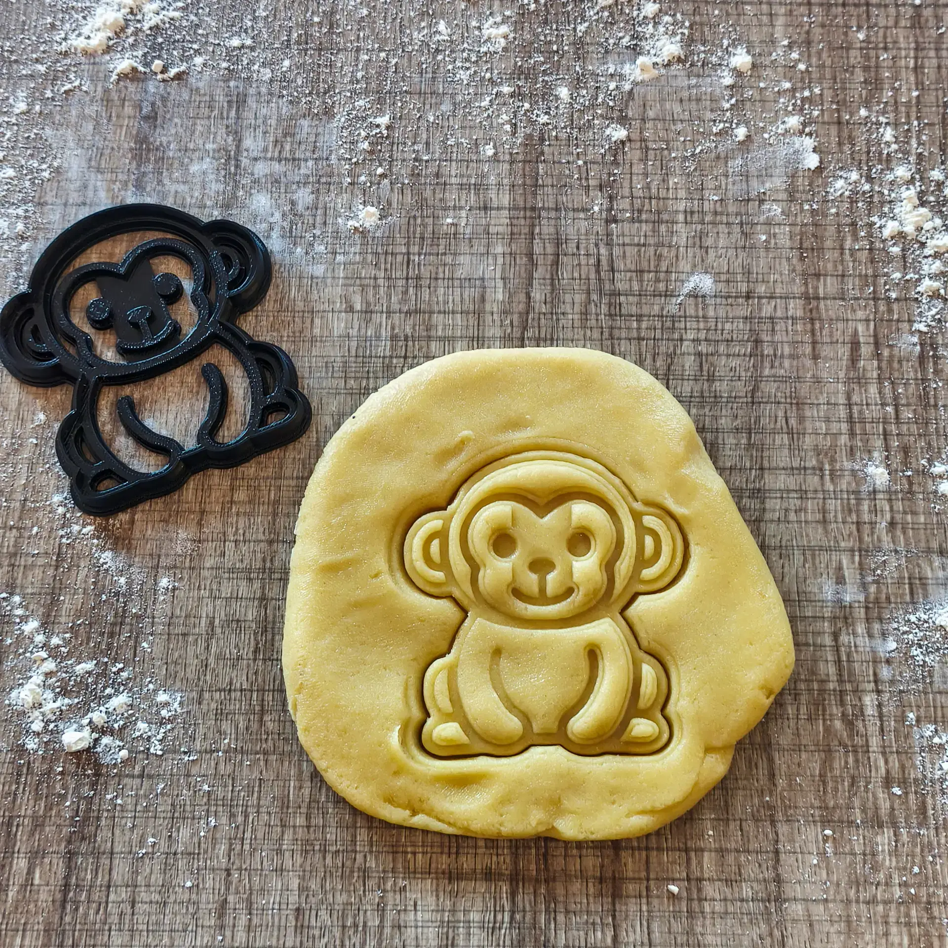 Affe Ausstecher | Lustige Keksform für Plätzchen & Fondant Affe Ausstecher | Lustige Keksform für Plätzchen & Fondant