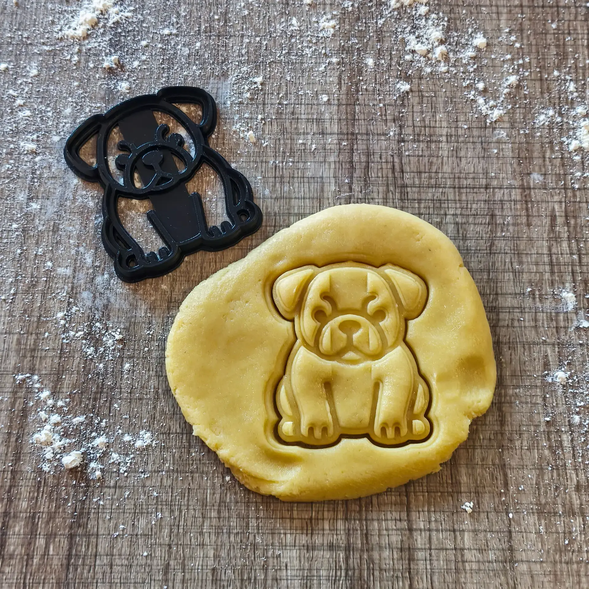 Bulldog Ausstecher | Charmante Keksform für Hunde-Fans Bulldog Ausstecher | Charmante Keksform für Hunde-Fans