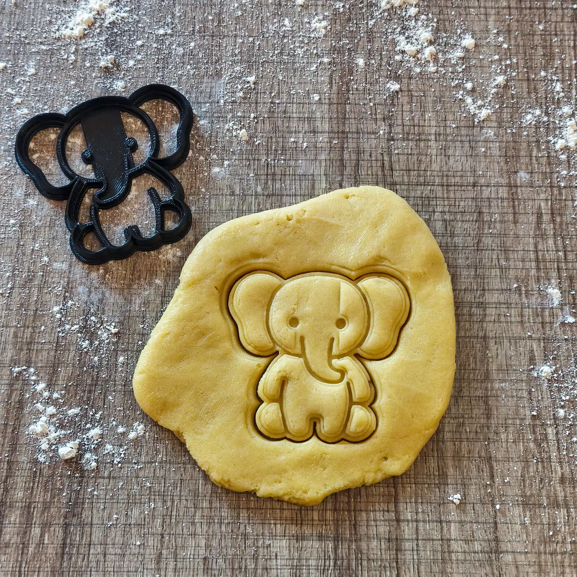 Elefant Ausstecher | Niedliche Keksform für Kinder & Fondant Elefant Ausstecher | Niedliche Keksform für Kinder & Fondant