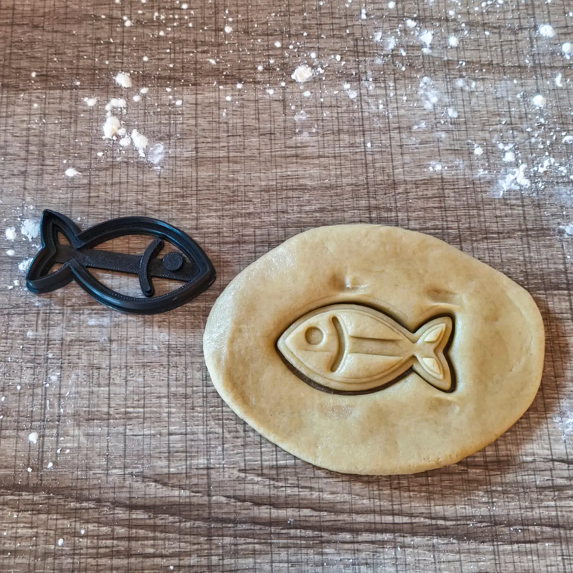 Fisch Ausstecher | Keksform in Fisch-Silhouette – Ausstecher für Meerestiere Fisch Ausstecher | Keksform in Fisch-Silhouette – Ausstecher für Meerestiere