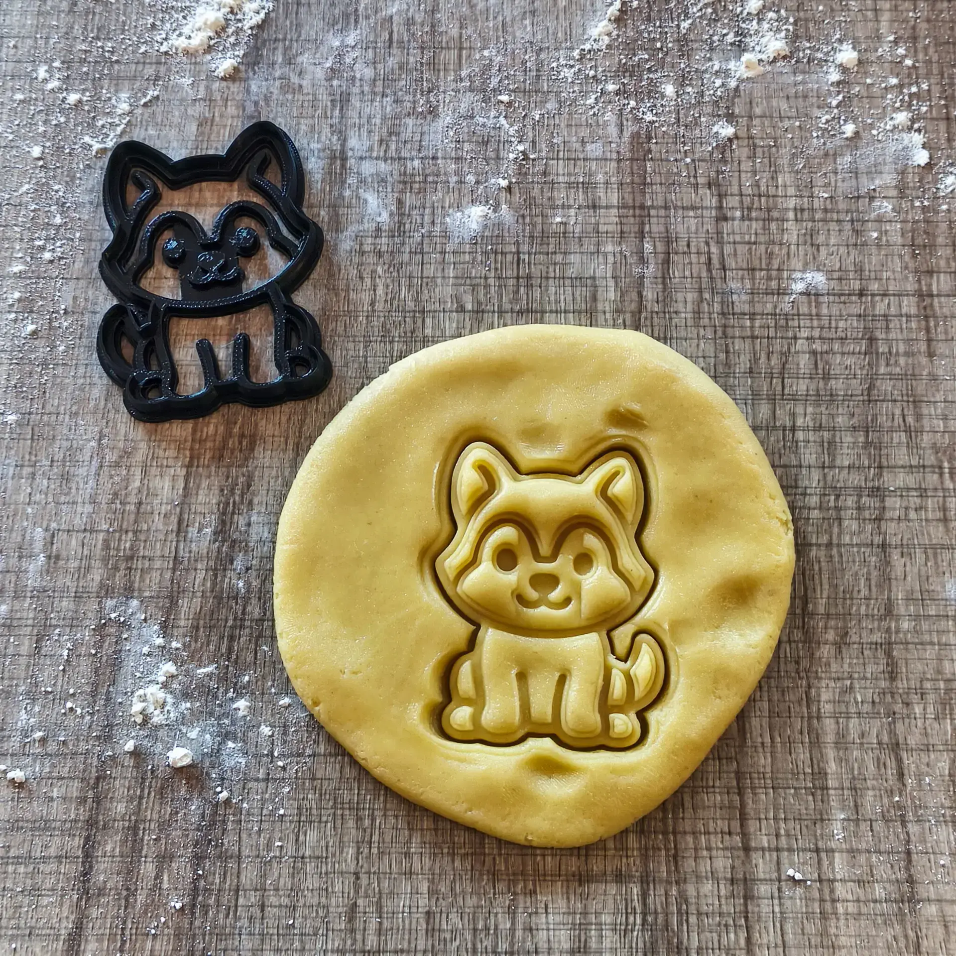 Husky Ausstecher | Niedliche Keksform für Kekse & Fondant