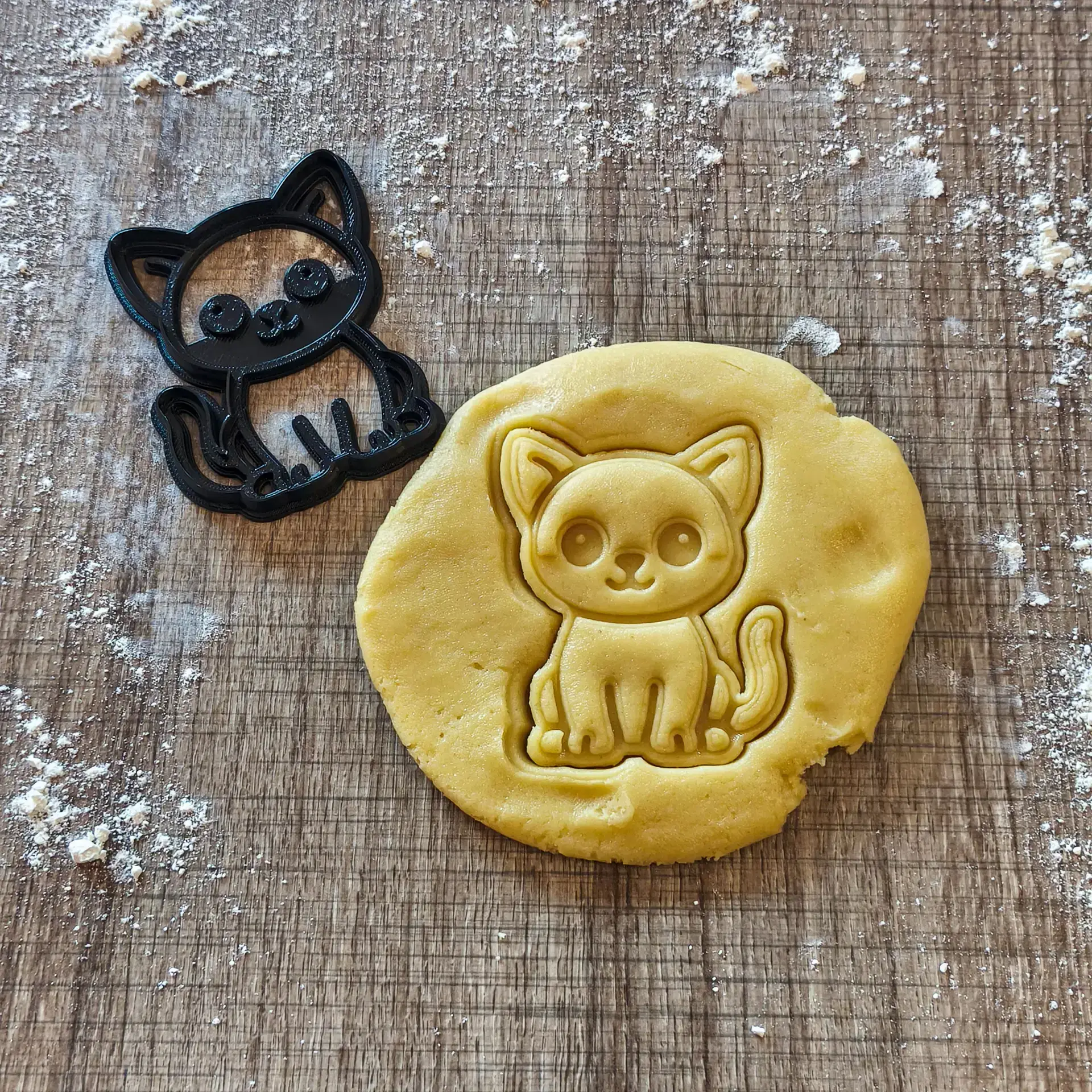 Katze Ausstecher | Niedliche Keksform für Plätzchen & Fondant