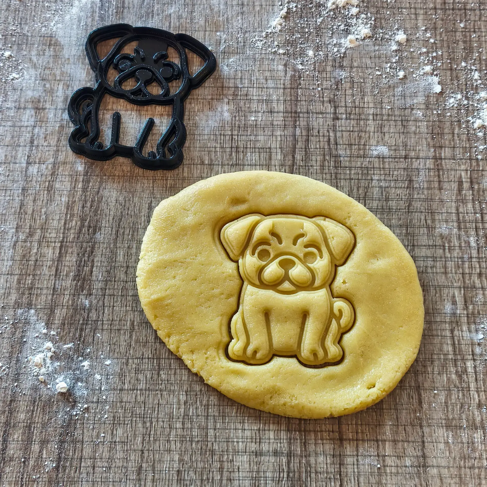 Mops Ausstecher | Niedliche Keksform für Hundeliebhaber Mops Ausstecher | Niedliche Keksform für Hundeliebhaber