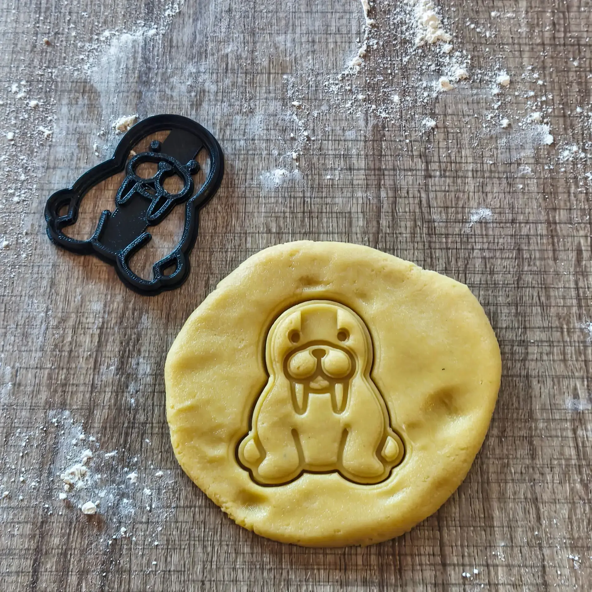 Walross Ausstecher | Niedliche Keksform für Meerespartys