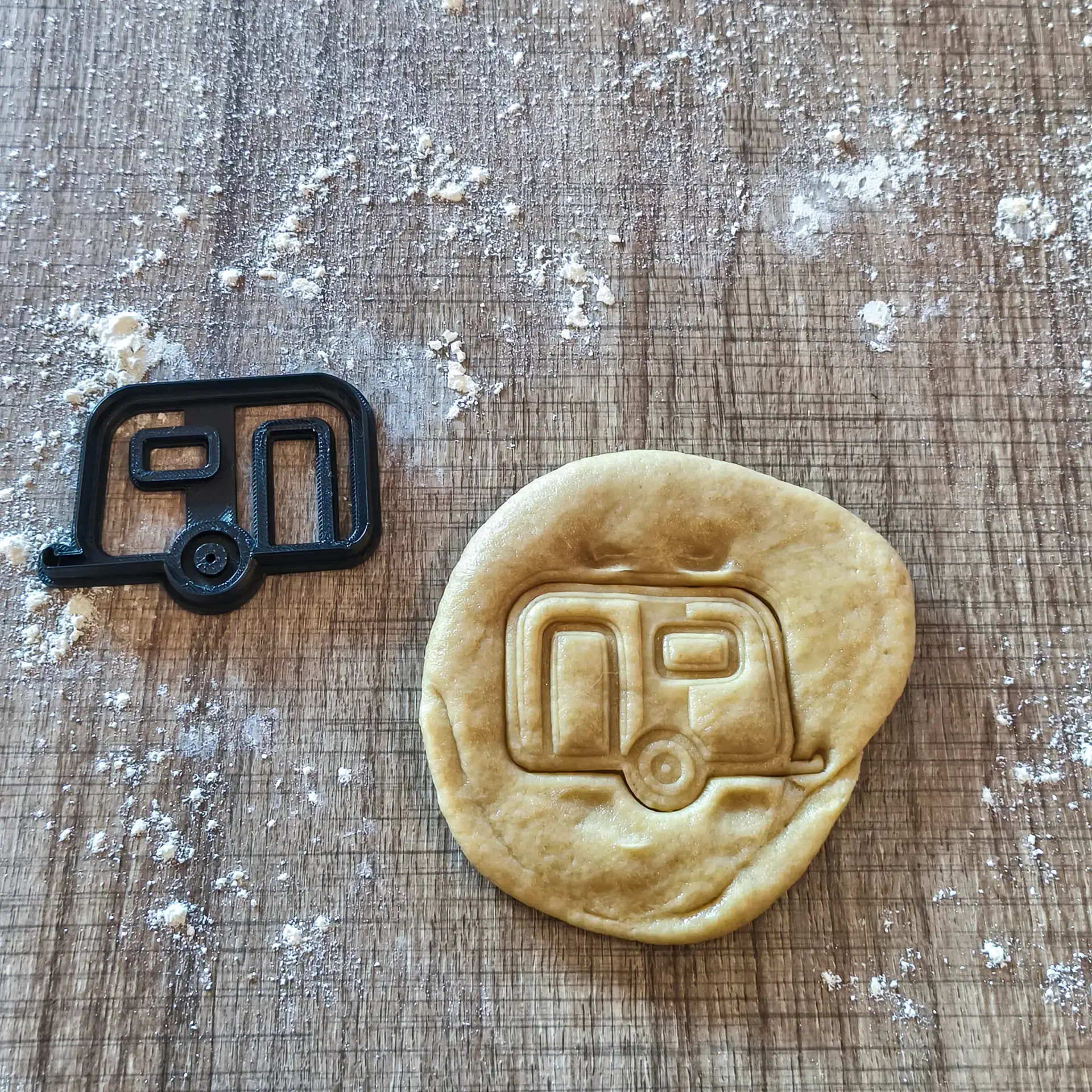 Wohnwagen Ausstecher | Wohnmobil Keksform für Camping-Fans