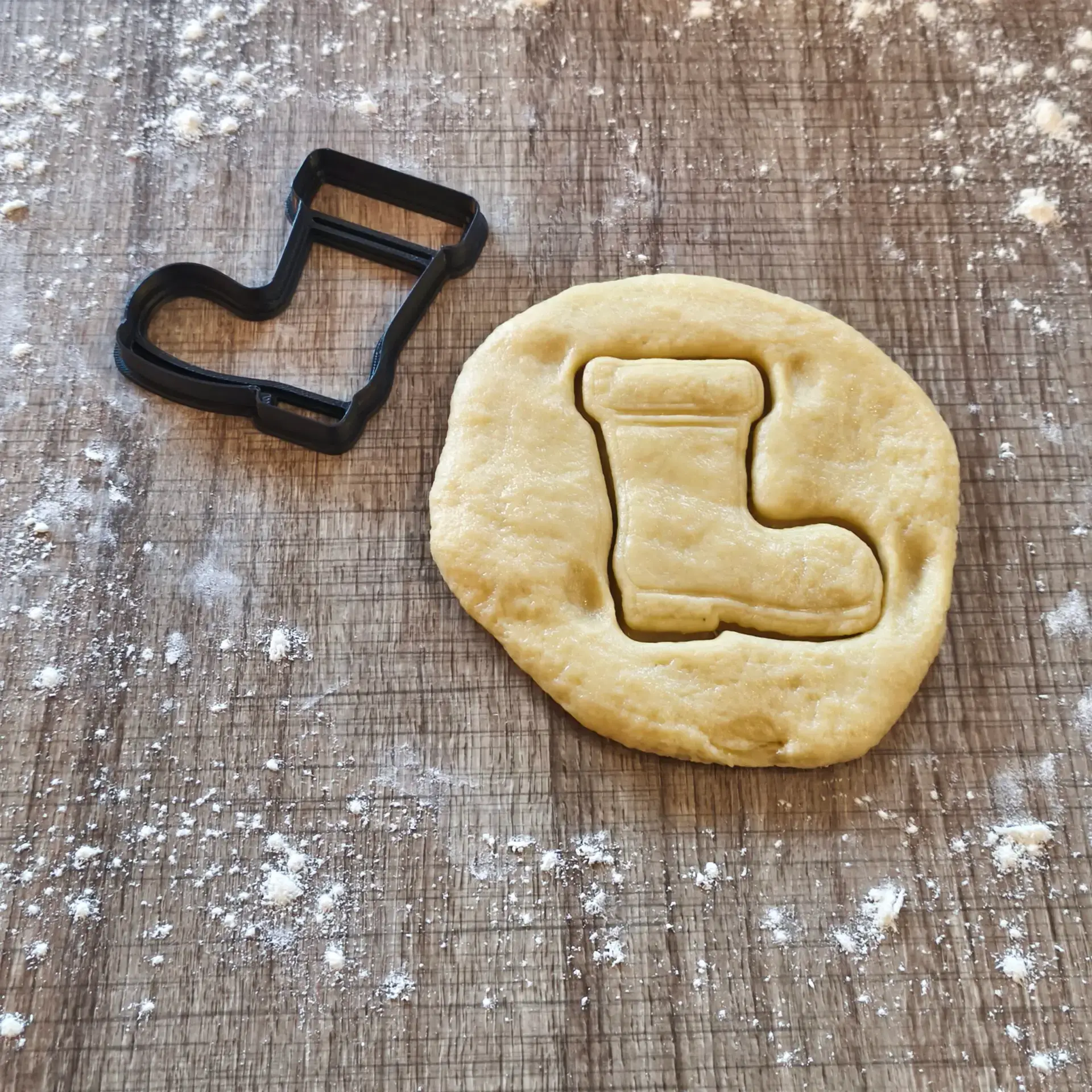 Weihnachtsstiefel Ausstecher